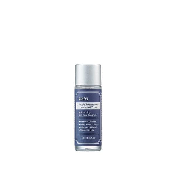 DearKlairs Supple Preparation mit Feuchtigkeit angereichert, parfümfrei, 30 ml