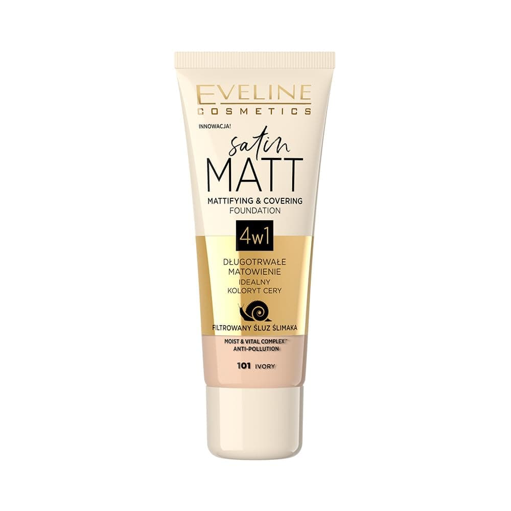 Eveline Cosmetics Satin Matt Foundation Nr. 103 Natural - 30 ML