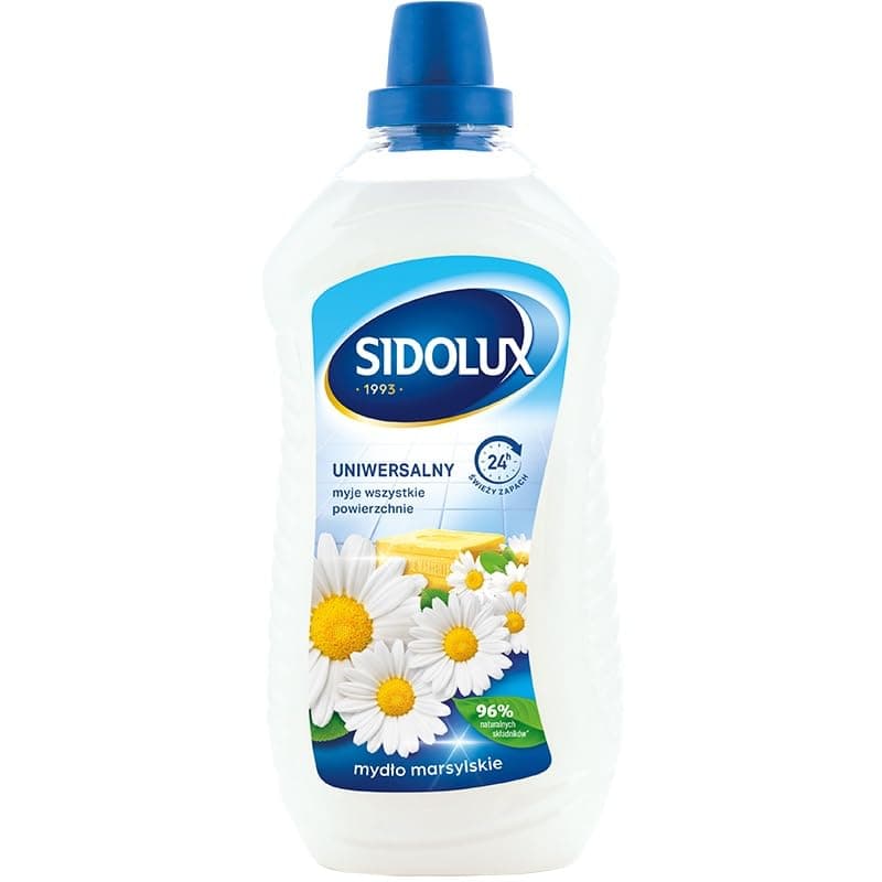 SIDOLUX Universālais tīrīšanas līdzeklis ar Marseļas ziepju aromātu, 1L