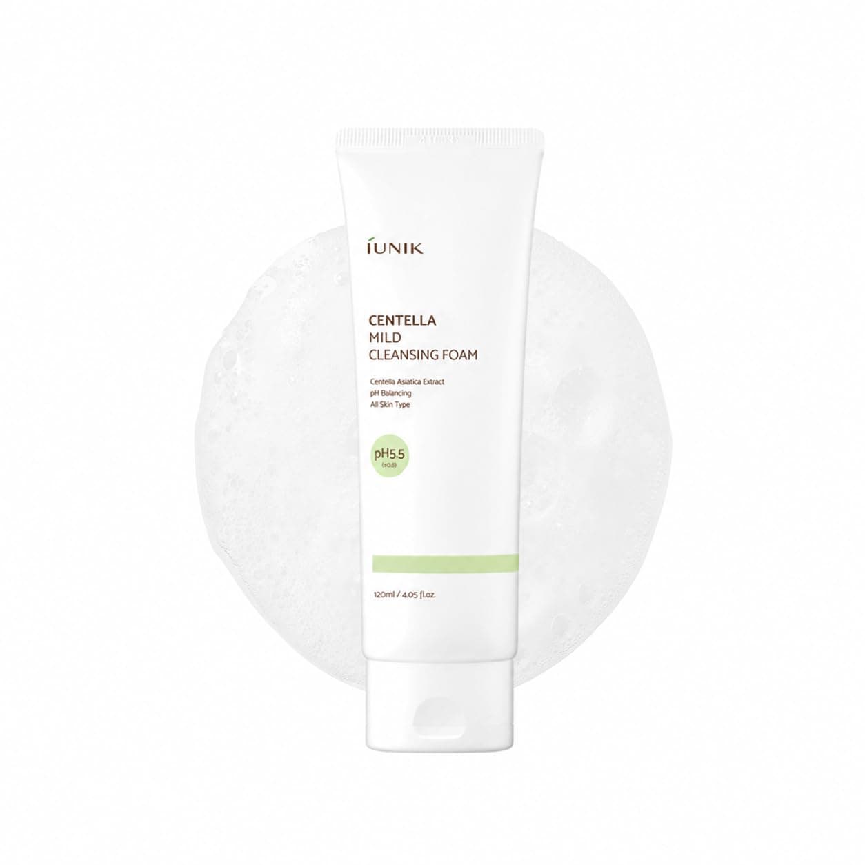 iUNIK Centella Mild Cleansing Foam (120 ml)