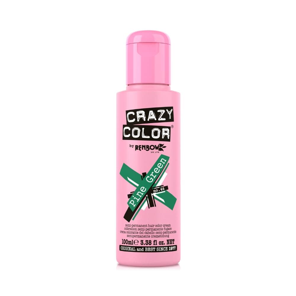 Semipermanente Färbung Kieferngrün CRAZY COLOR 100ML