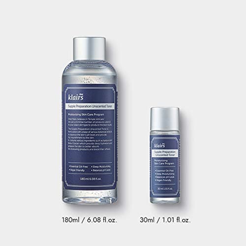 DearKlairs Supple Preparation mit Feuchtigkeit angereichert, parfümfrei, 30 ml