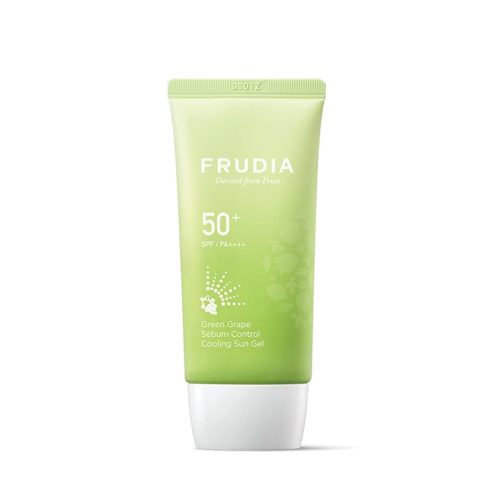 Frudia Green Grape Sebum Control Cooling Sun Gel