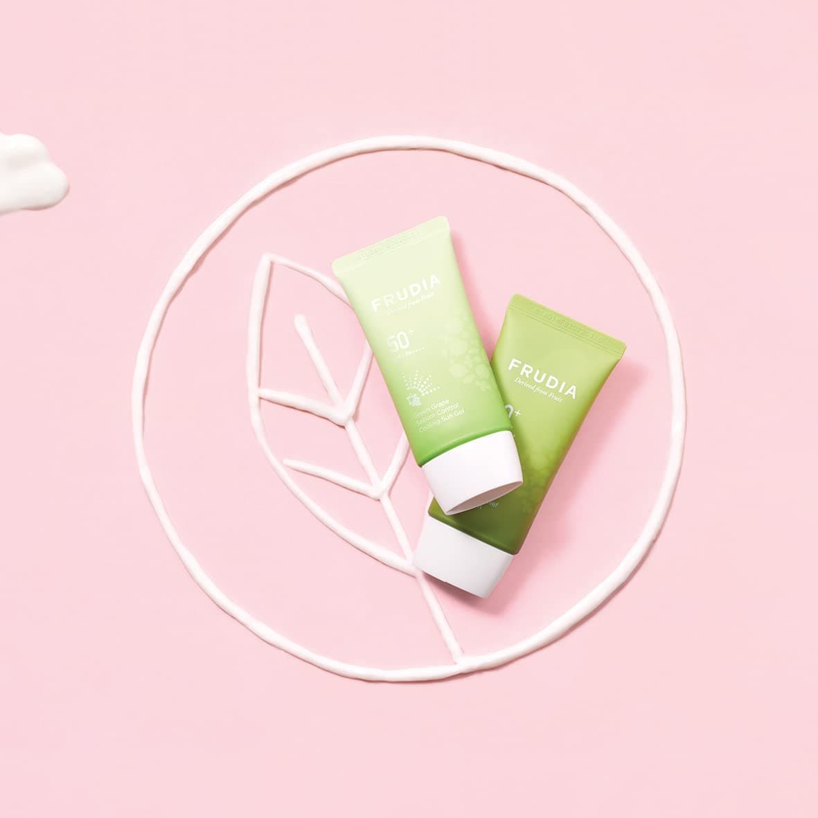 Frudia Green Grape Sebum Control Cooling Sun Gel