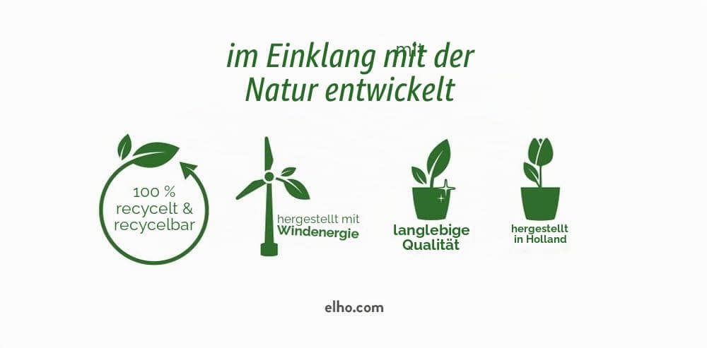 elho B.for Soft Rund 14cm puķu pods - Zartrosa