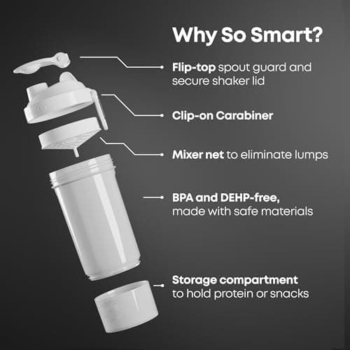 Smartshake O2GO ONE Proteīna šeikeris 800 ml