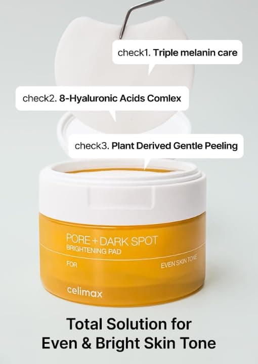 celimax Pore+Dark Spot Brightening Pad, 40 spilventiņi