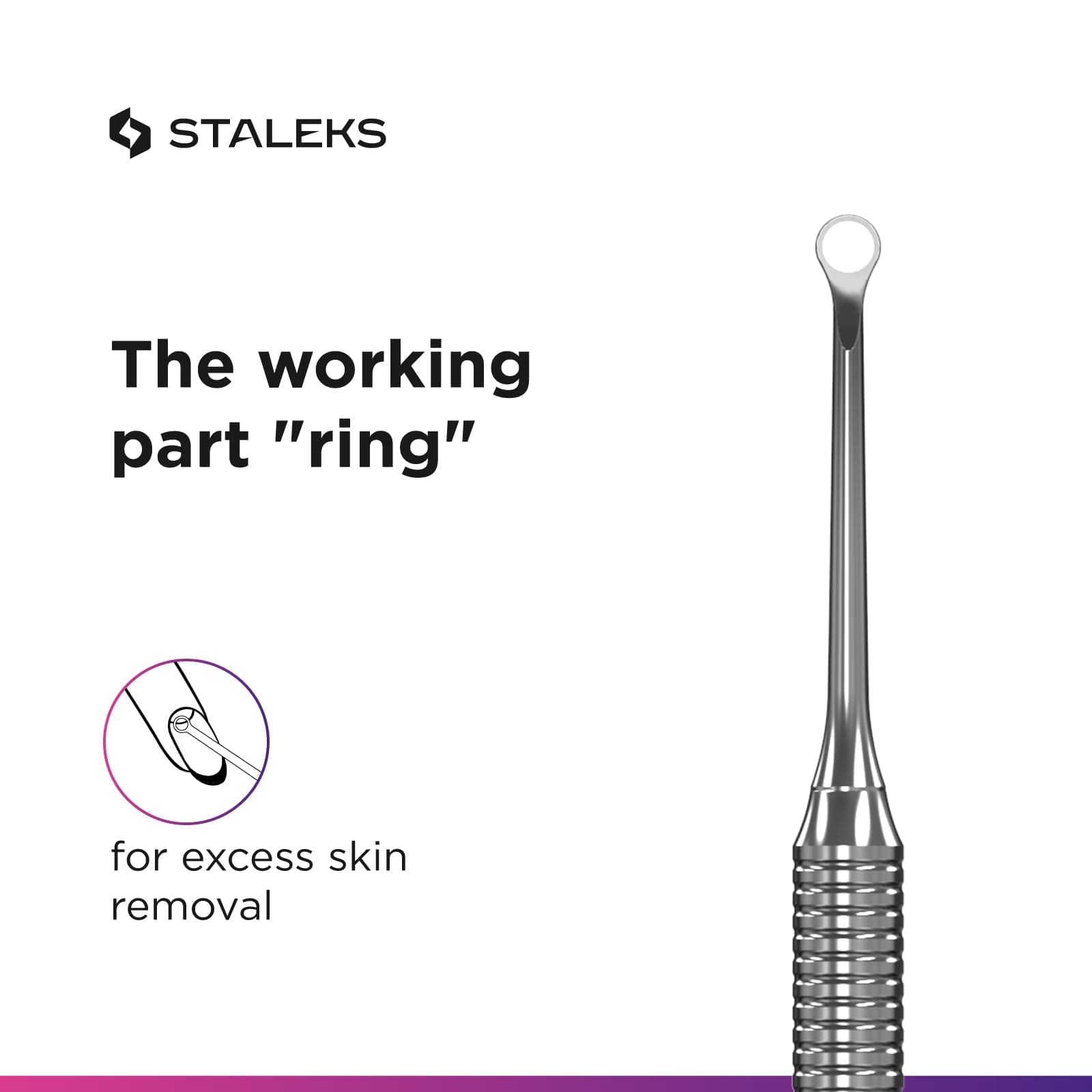 STALEKS PRO EXPERT 51 PE-51/1 Nagelhautschieber