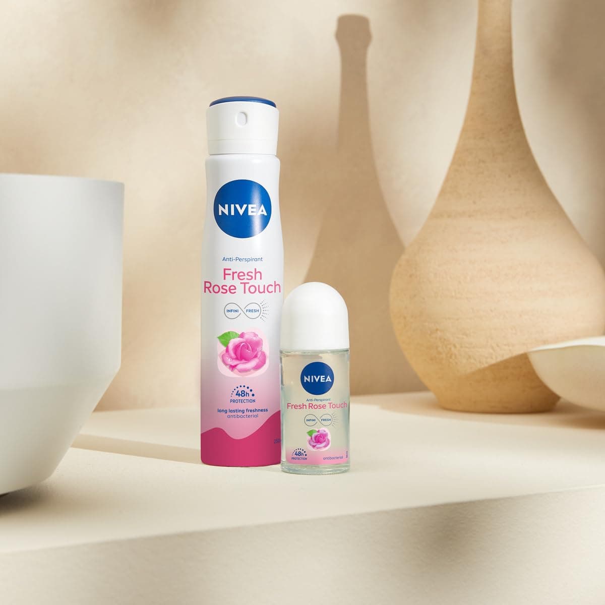 NIVEA Fresh Rose Touch Aerosol Deodorants