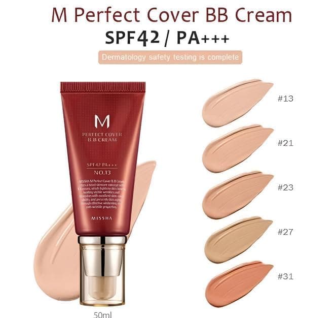 MISSHA Perfect Cover BB Cream SPF 42 PA+++ #23 Natural Beige