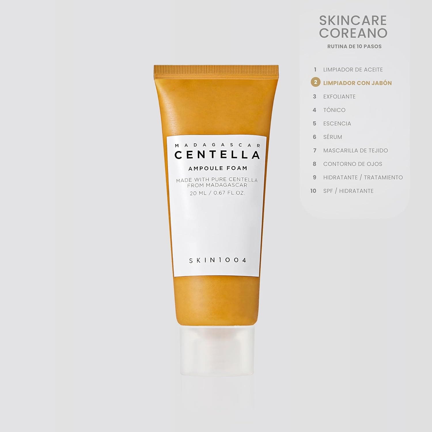 SKIN1004 Madagascar Centella Ampullenschaum