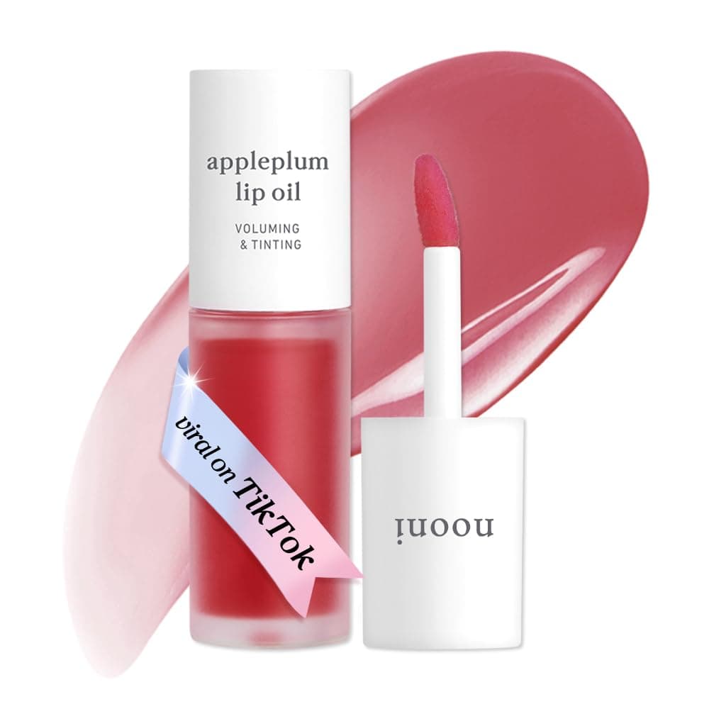 NOONI Appleplum Lūpu Eļļa – Tonēta lūpu eļļa ar ābolu sēklu eļļu, 3,55 ml