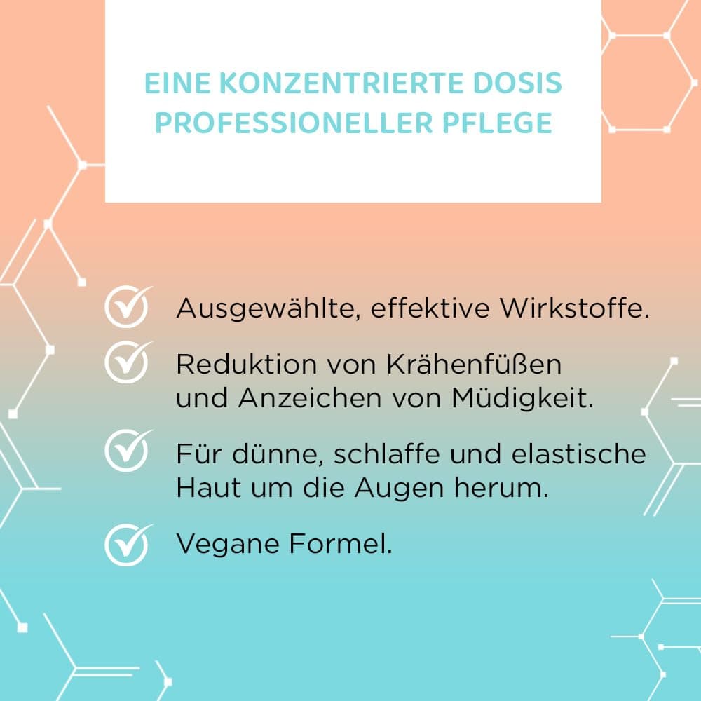 Eveline Cosmetics Face Therapy Professional Energetizējošs acu serums ar 5% kofeīna kompleksu
