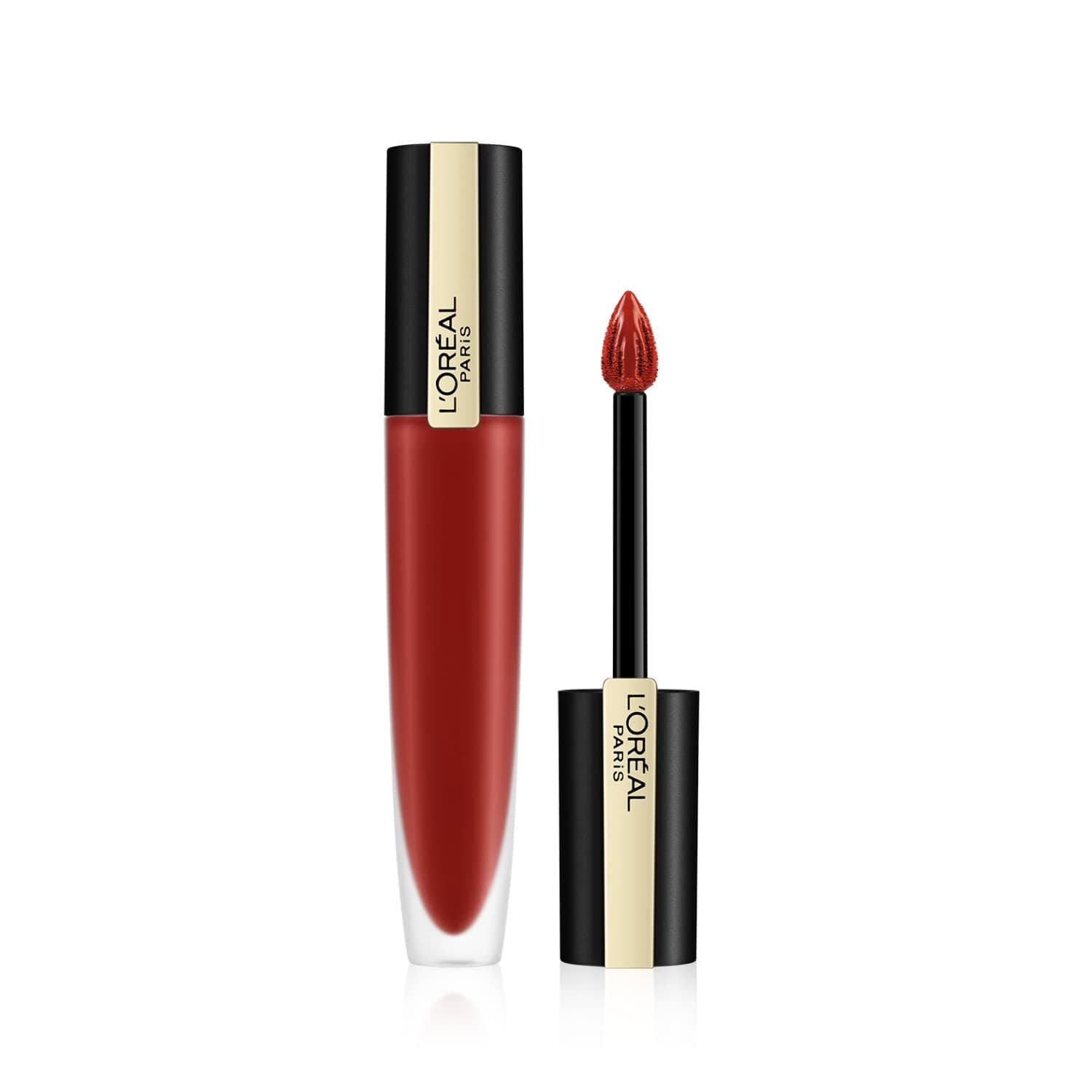 L'Oréal Paris Rouge Signature šķidrais matētais lūpu krāsa Nr. 115