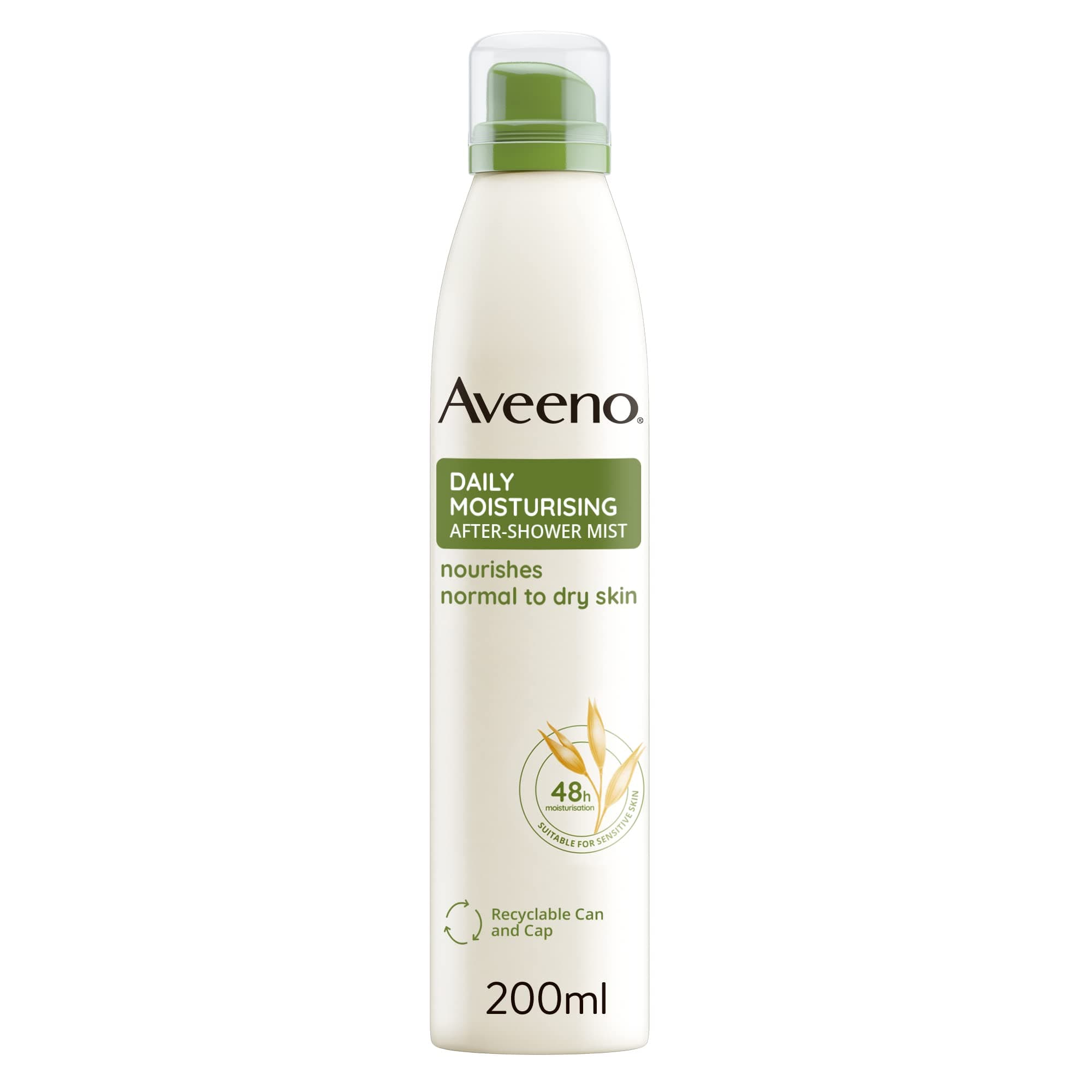 Aveeno Mitrinošs aerosols pēc dušas