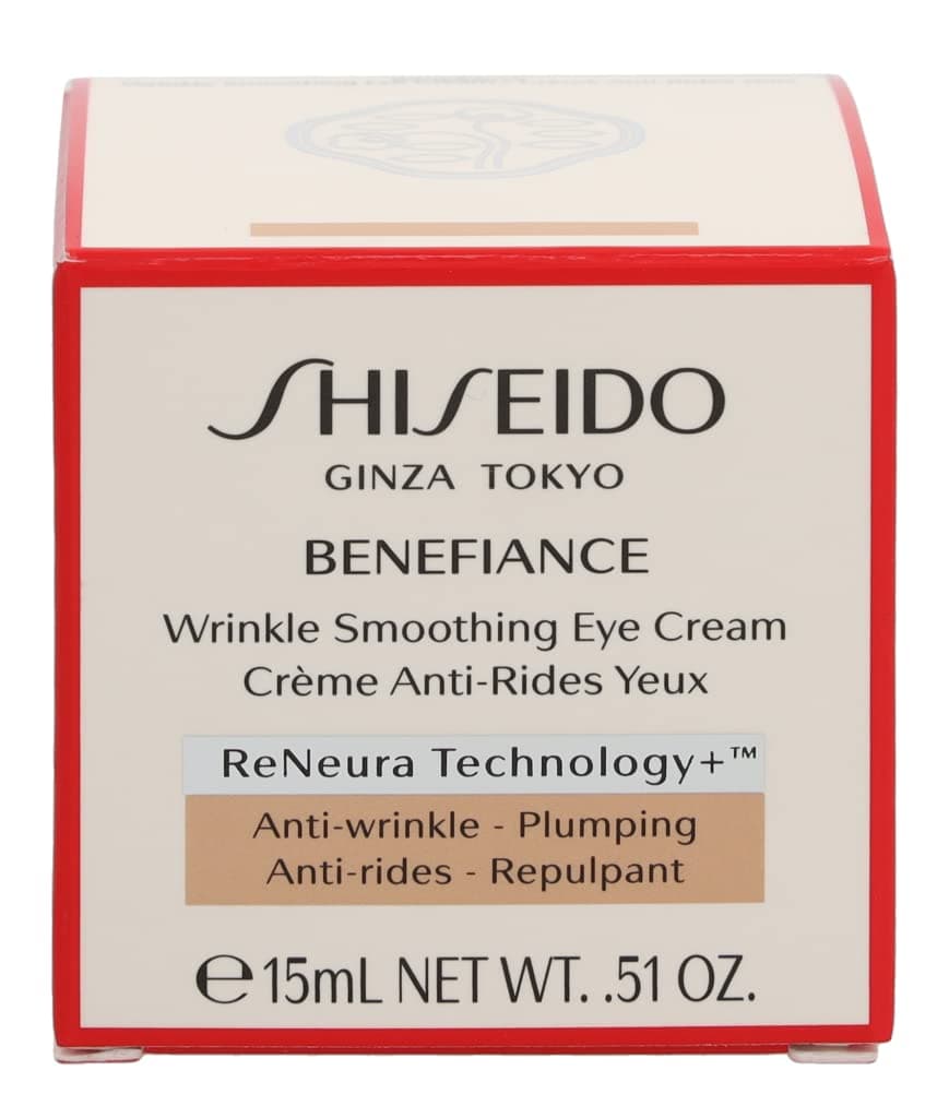 Shiseido Benefiance Wrinkle Smoothing acu krēms, 15 ml