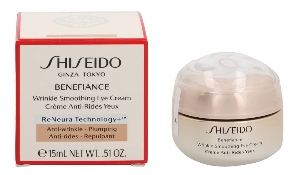 Shiseido Benefiance Wrinkle Smoothing acu krēms, 15 ml