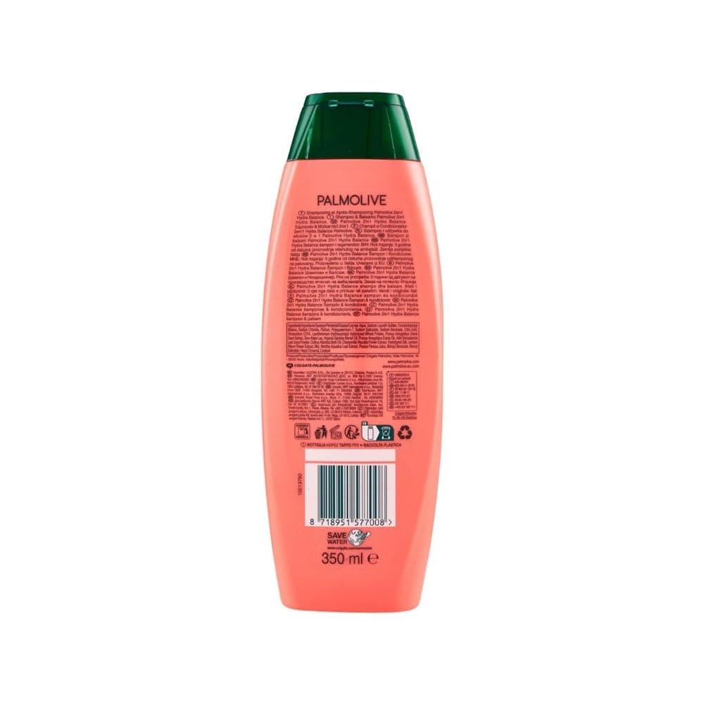 Palmolive Hydra Balance Shampoo 2in1 mit Pfirsich, 350 ml