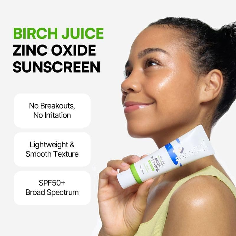 Round Lab Birch Juice Moisturizing Mild-Up Sunscreen 50 ml