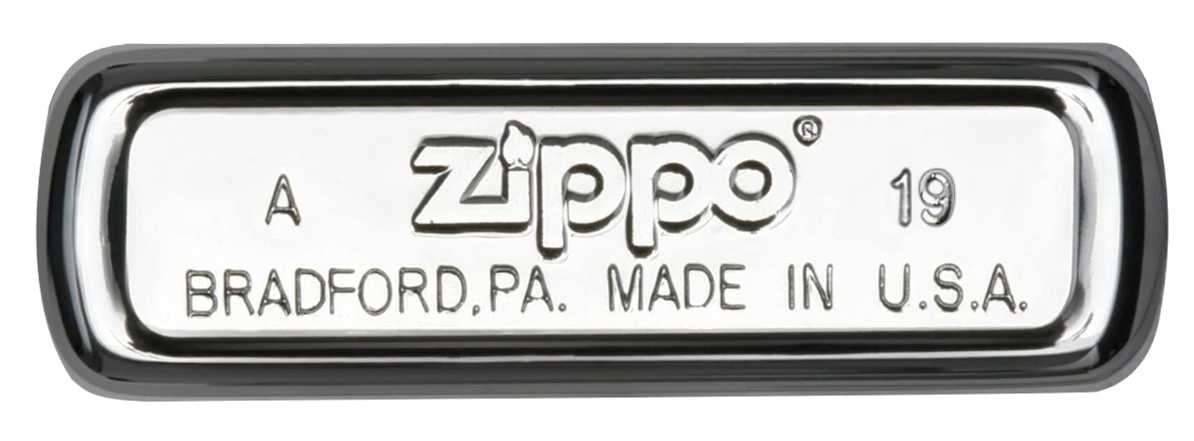 Zippo Sturmfeuerzeug - High Polish Chrome, Base Model - Nachfüllbar - Wiederverwendbar - Windfestes Design - Geschenkbox - Made in USA