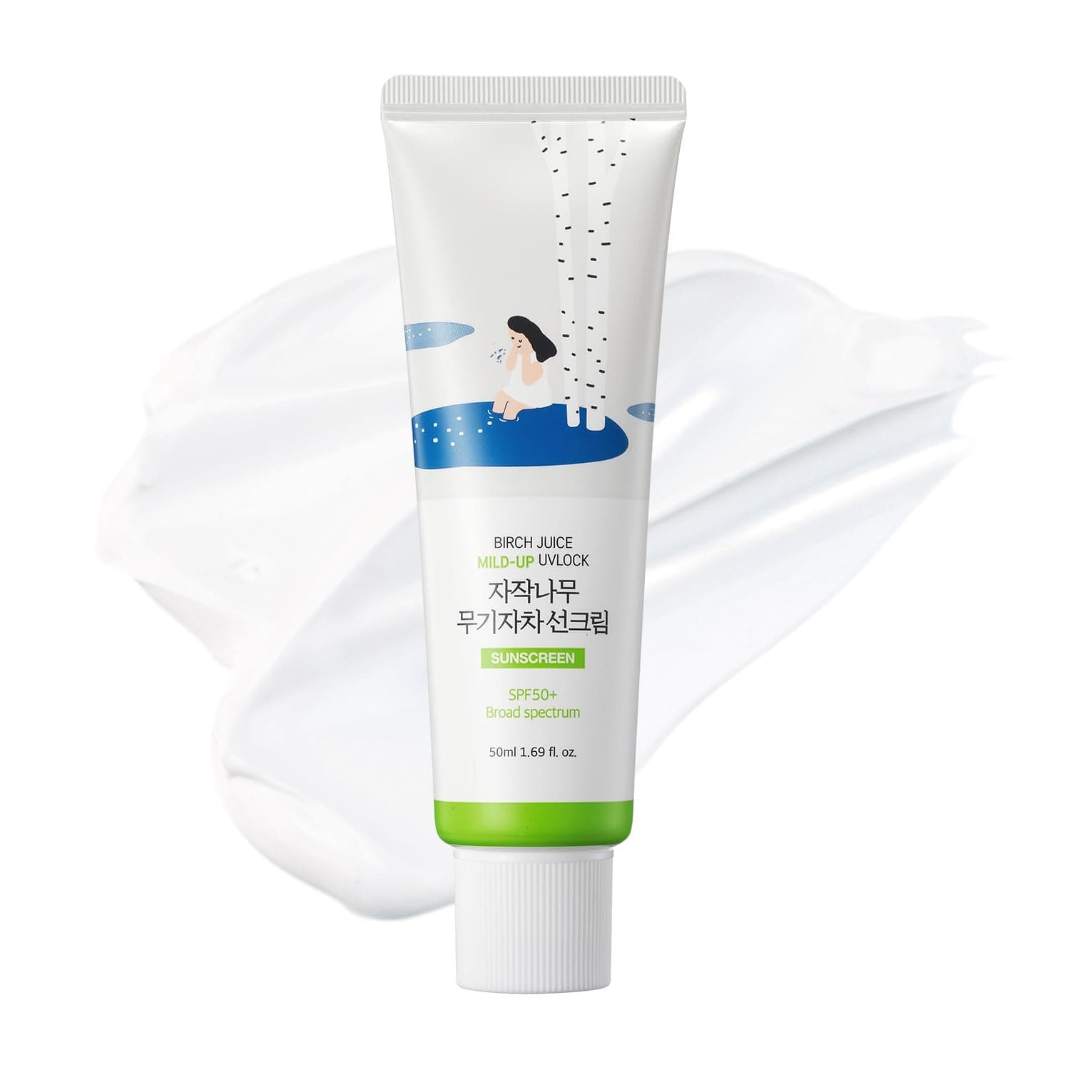 Round Lab Birch Juice Moisturizing Mild-Up Sunscreen 50 ml