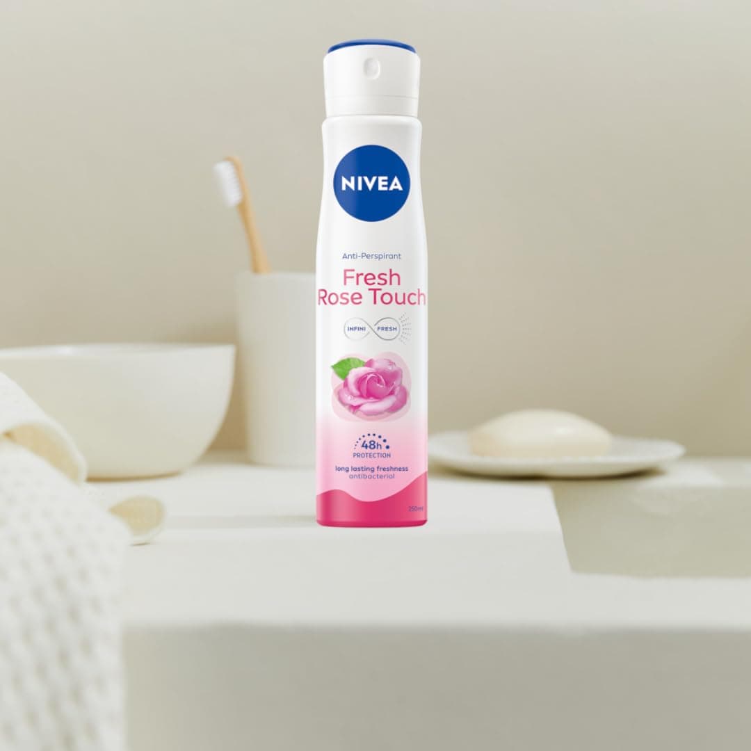 NIVEA Fresh Rose Touch Aerosol Deodorants