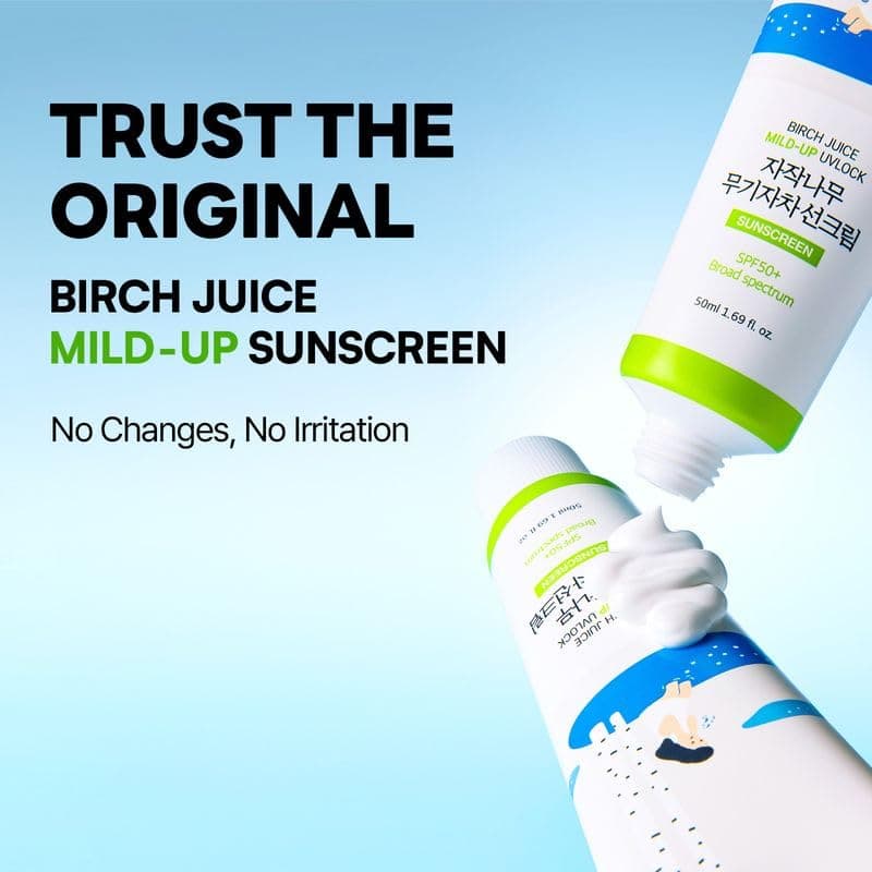 Round Lab Birch Juice Moisturizing Mild-Up Sunscreen 50 ml