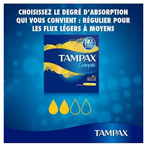 Tampax Compak Tampons Regular