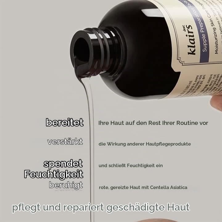 DearKlairs Supple Preparation mit Hyaluronsäure Gesichtswasser
