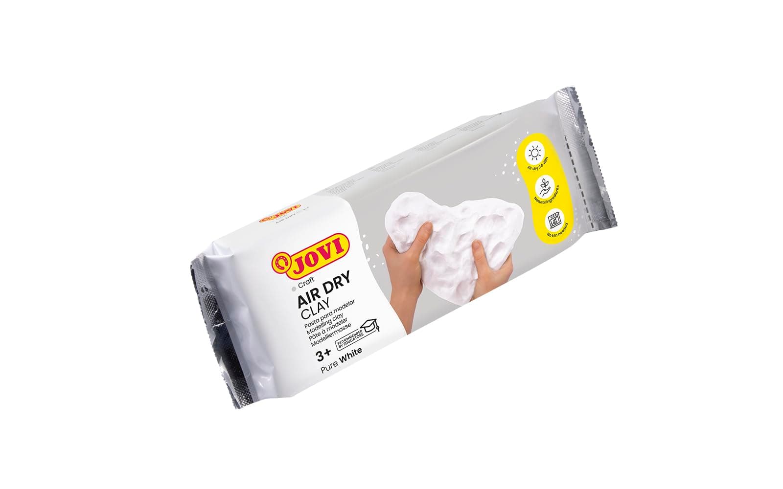 Jovi gaisā žūstošā modelēšanas masa, 250 g, balta