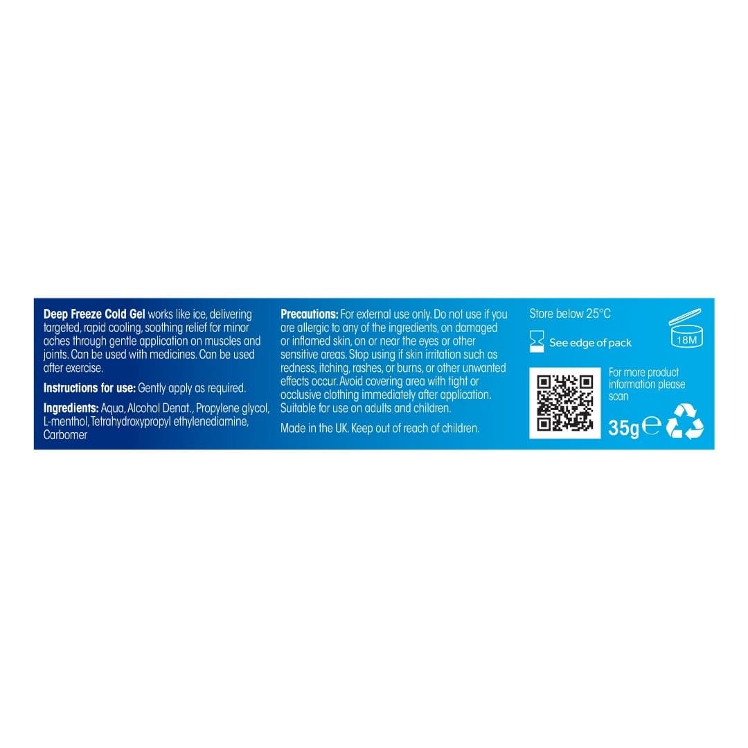 Deep Freeze Kaltgel – ātri un mērķtiecīgi atvēsinošs gels