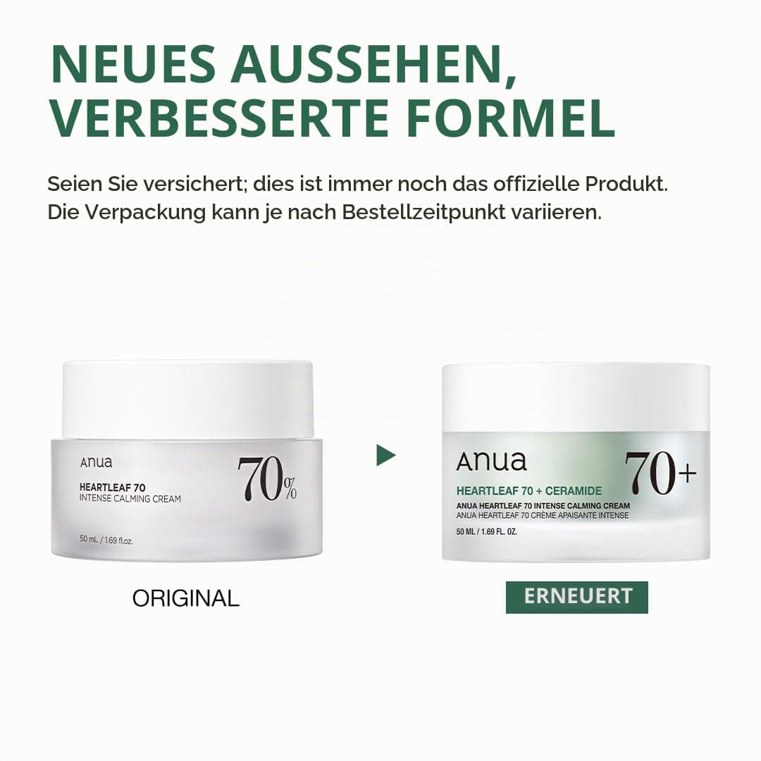 ANUA Heartleaf 70 Intensive Beruhigungscreme