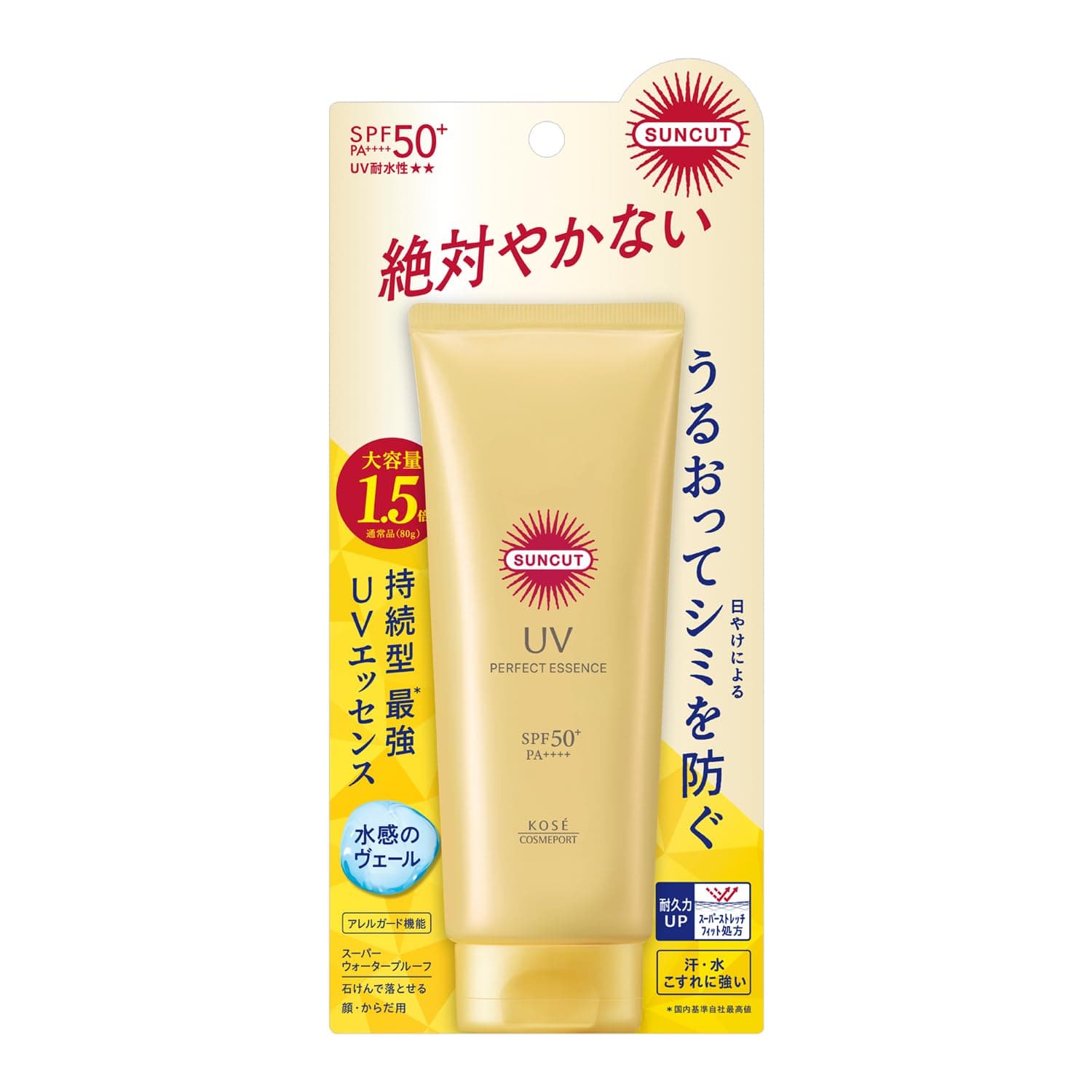 Suncut Perfect UV Essence 120g SPF50＋/PA＋＋＋＋