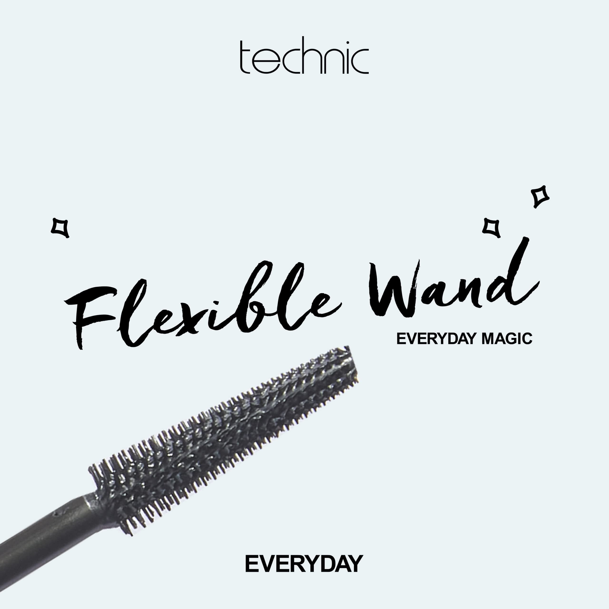Technic Intense Lash Mascara - Dziļi Melna