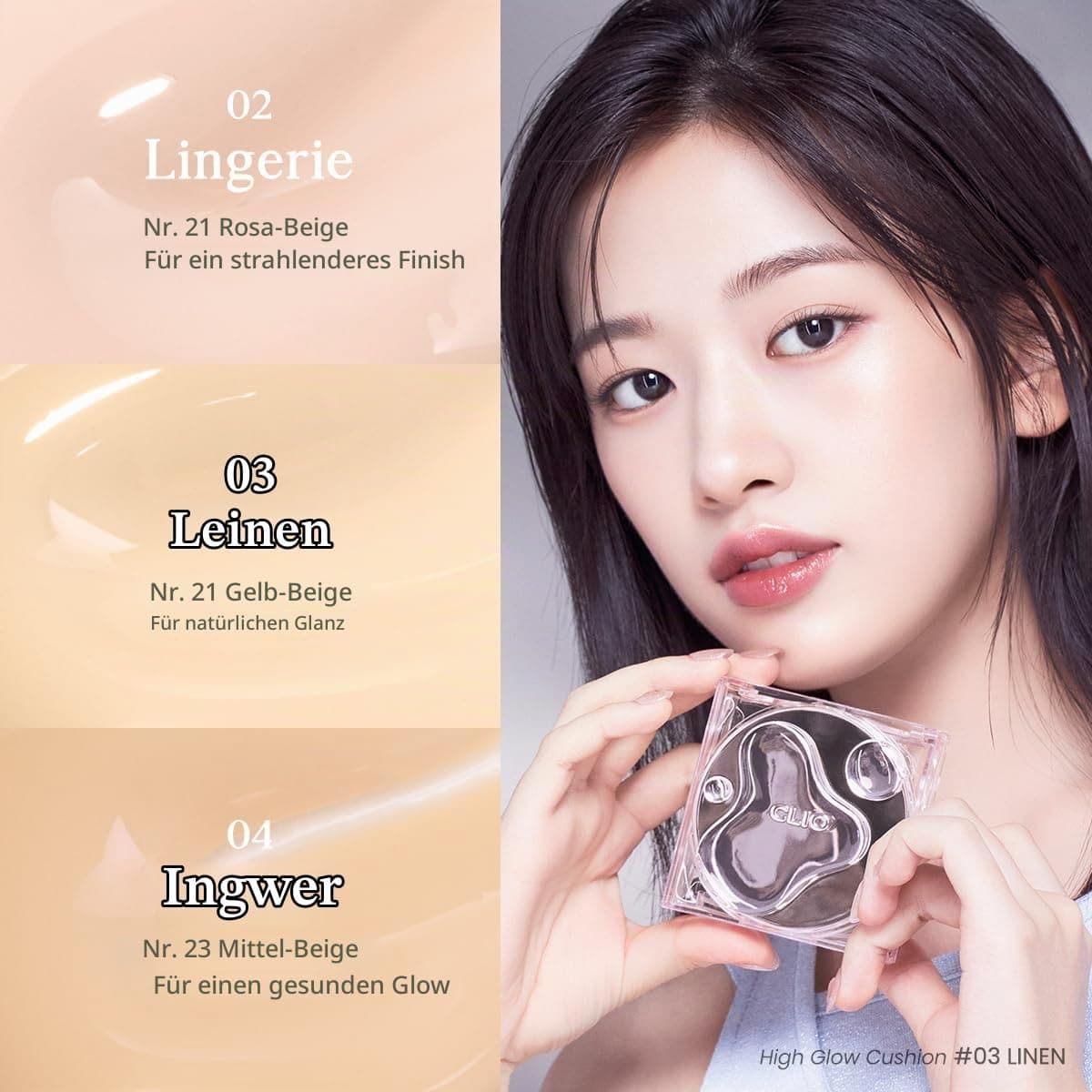 CLIO PROFESSIONAL Kill Cover High Glow Cushion (Papildinājums)