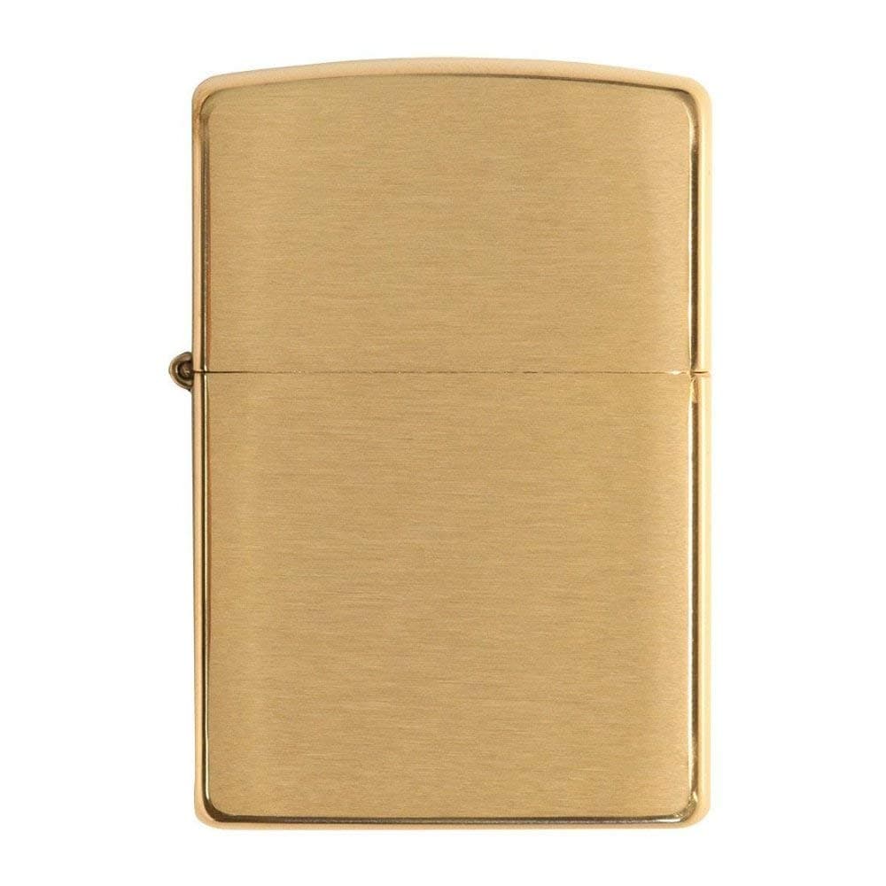 Zippo 168 Feuerzeug 60000850 Armor Case Brass Brushed Benzinfeuerzeug, Messing, Gold
