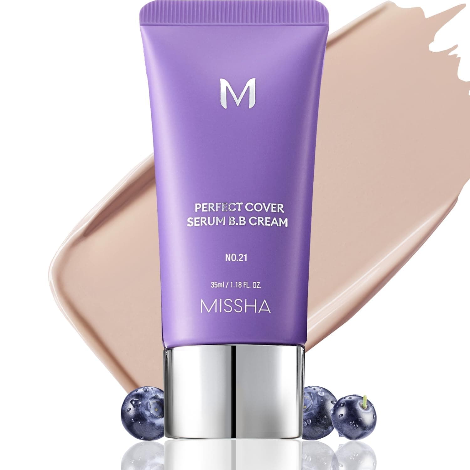 MISSHA M PERFECT COVER SERUM BB CREAM No.21 Light Beige