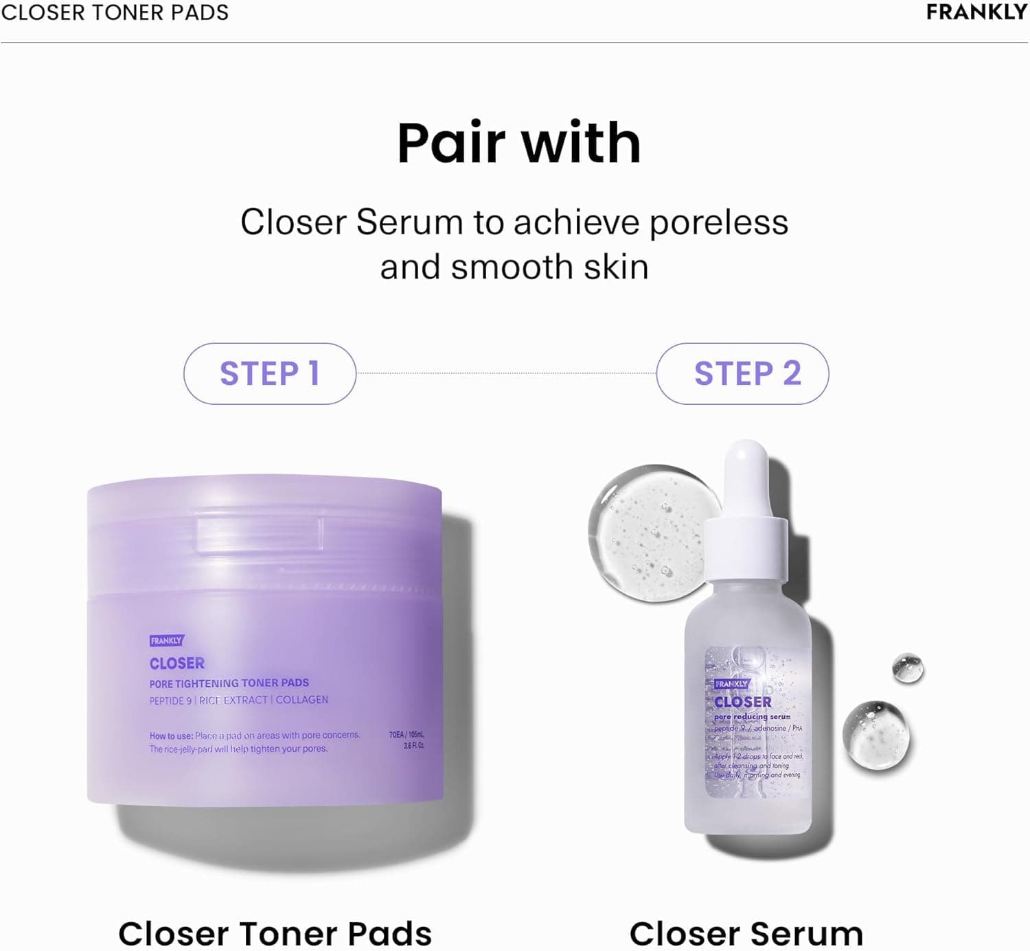FRANKLY Pore Closer Tonerpads