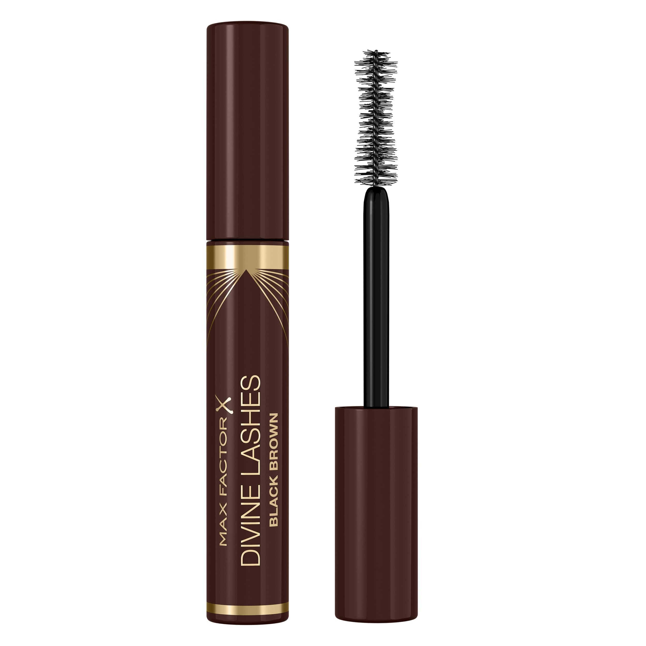 Max Factor Masterpiece Divine Lashes Skropstu Tuša, melnbrūna, 8 ml