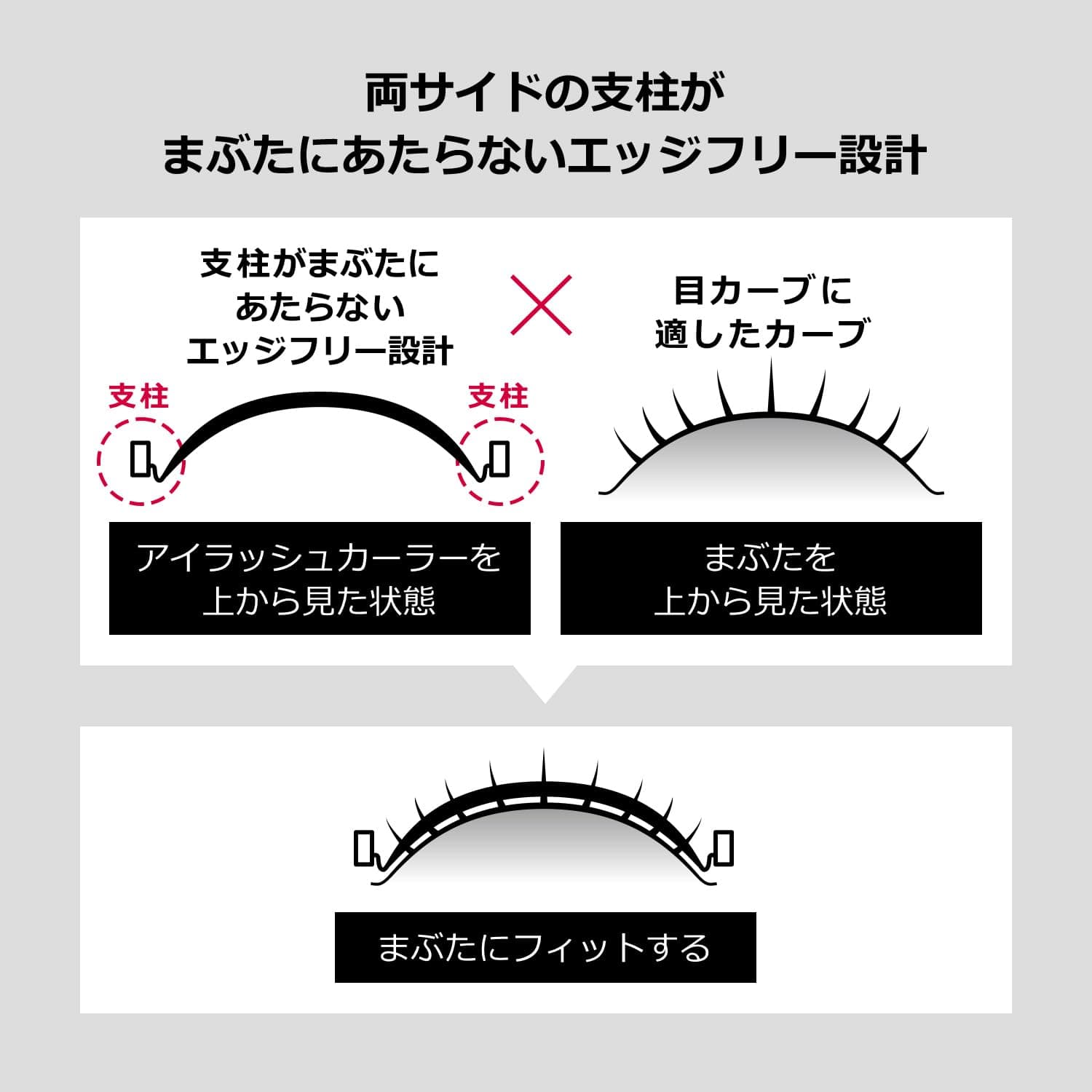 SHISEIDO MAQUILLAGE Edge Free skropstu knaibles