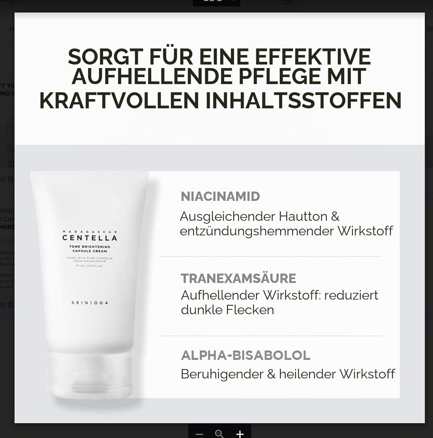 SKIN1004 Madagascar Centella Tone Brightening Capsule Cream