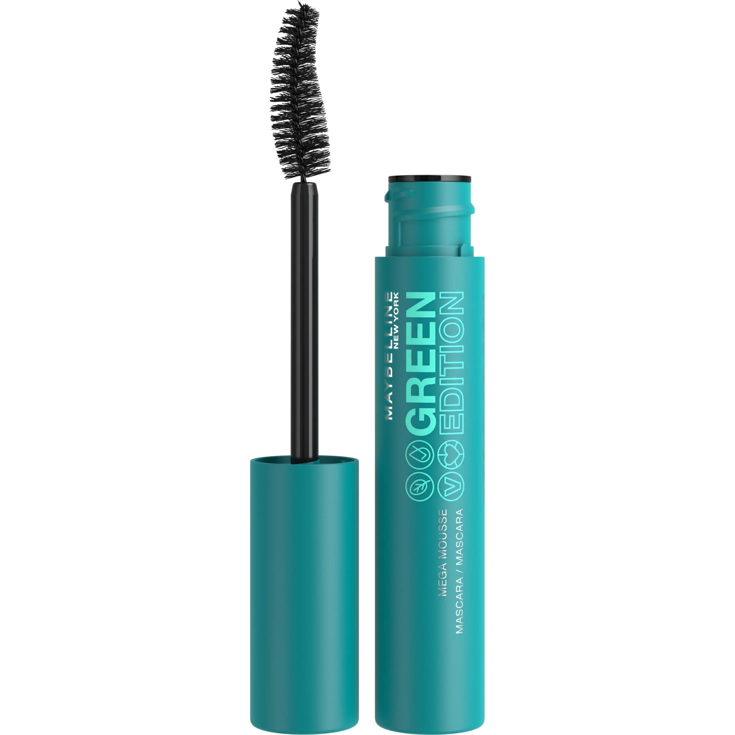 Maybelline New York Green Edition Mega skropstu tuša, 02 Very Black