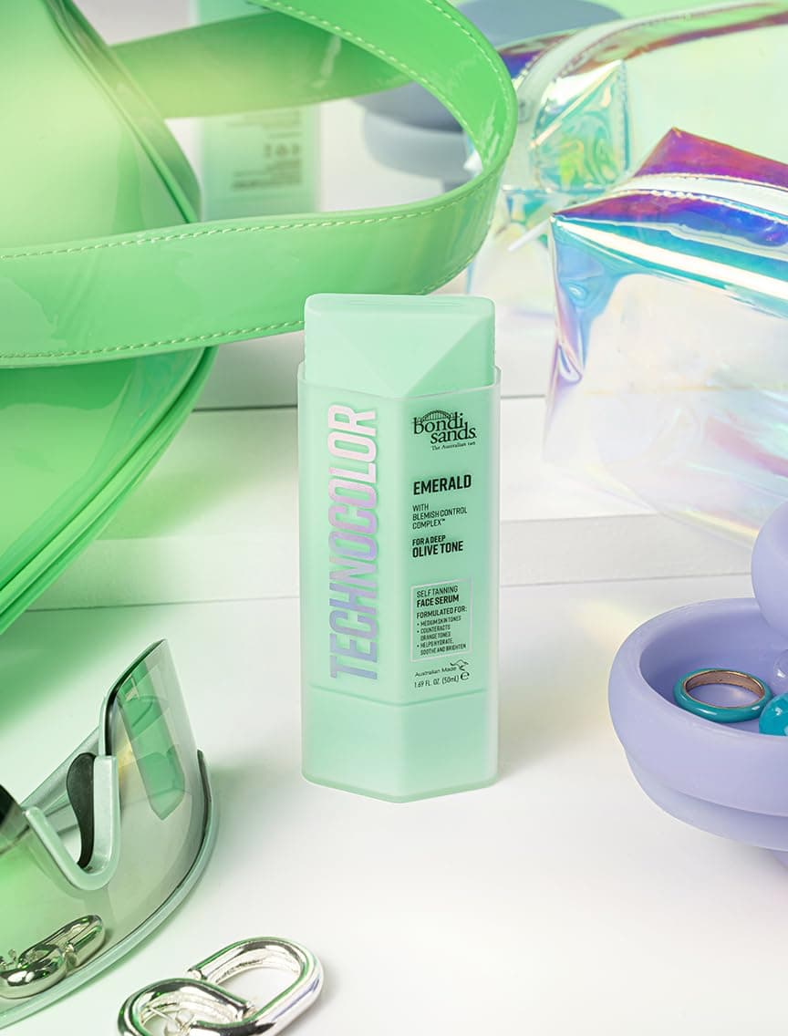 Bondi Sands Technocolor Emerald paštonējošais sejas serums, 50 ml