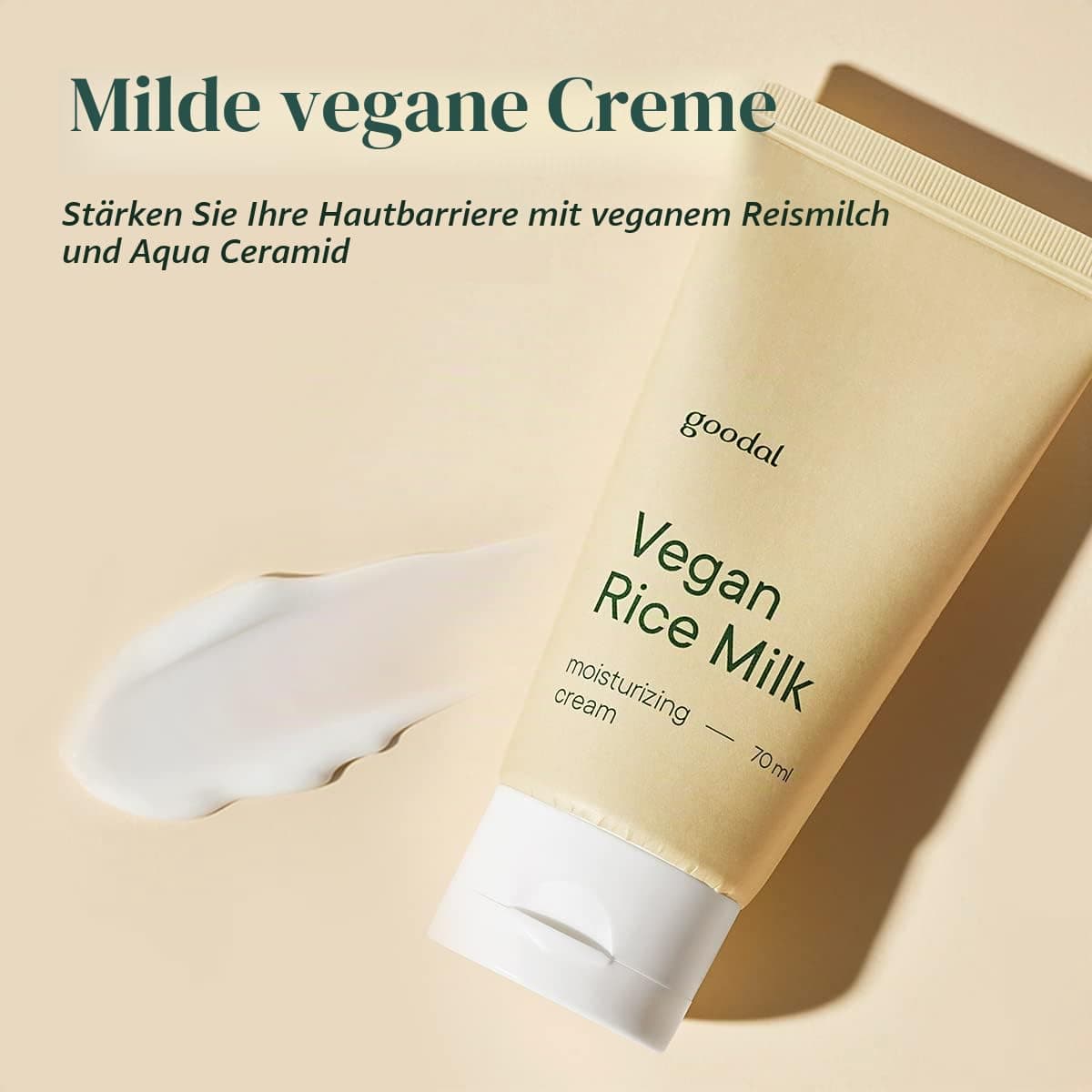 GOODAL Vegane Reismilch Mitrinošais Krēms