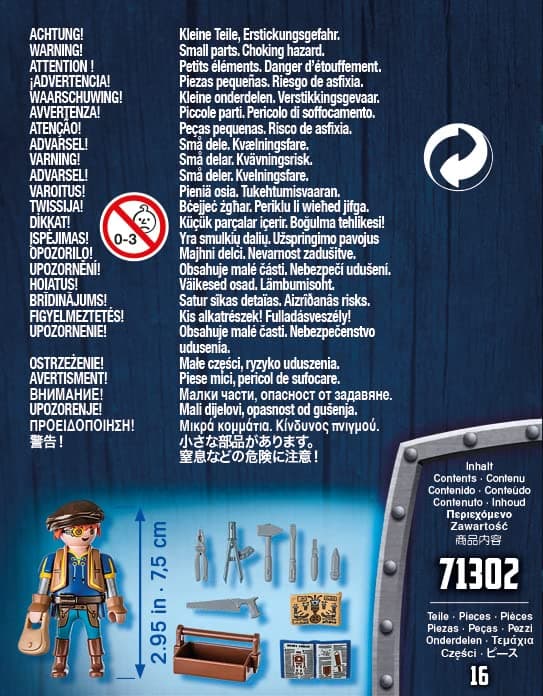 PLAYMOBIL Novelmore 71302 - Dario ar instrumentiem