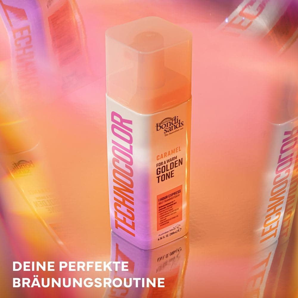 Bondi Sands Technocolor 1 Hour Express Paštonētājs Putas Caramel 200 ml