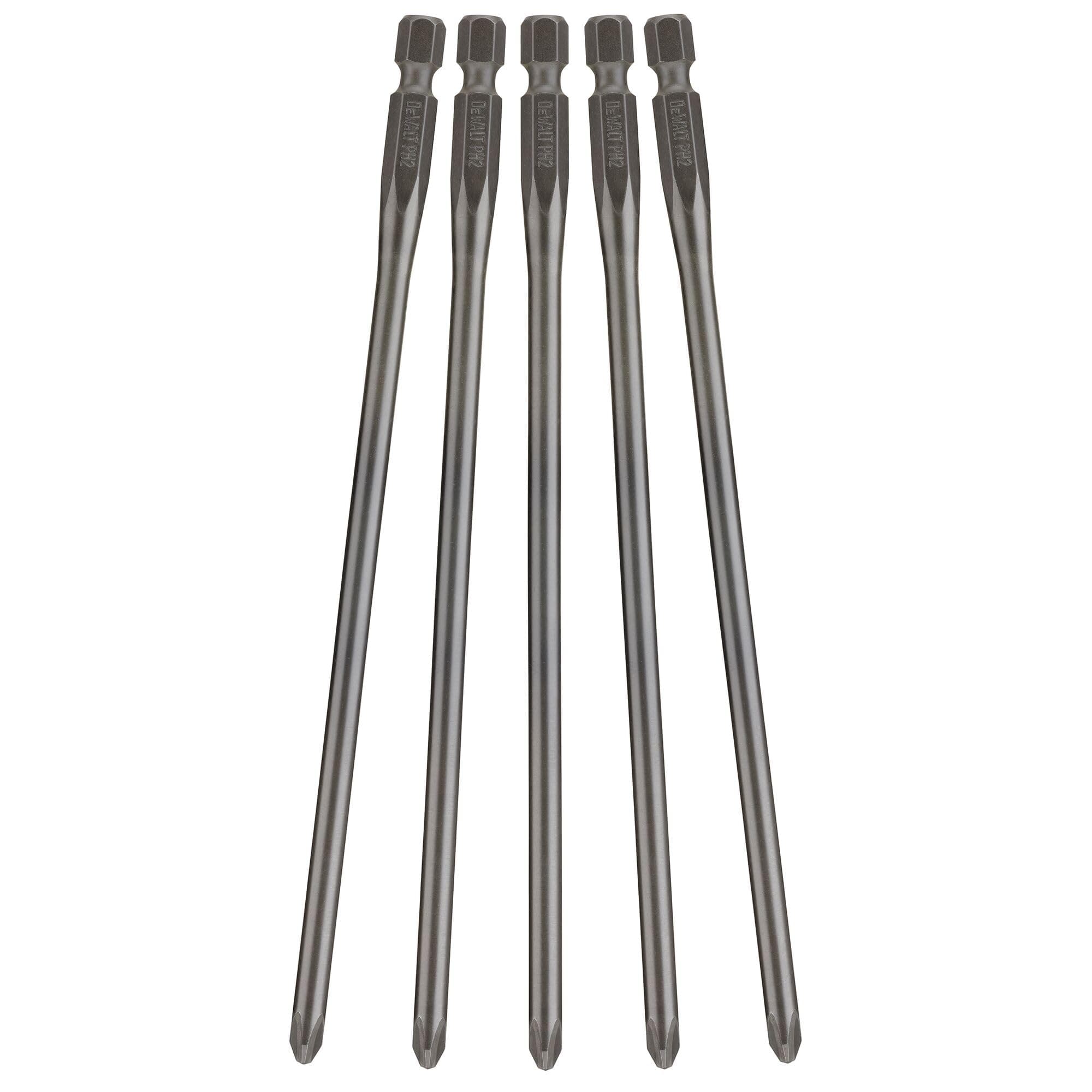 DEWALT Trockenbauschrauber-Bits PH2 153,4mm 5er-Pack, DT20425-QZ