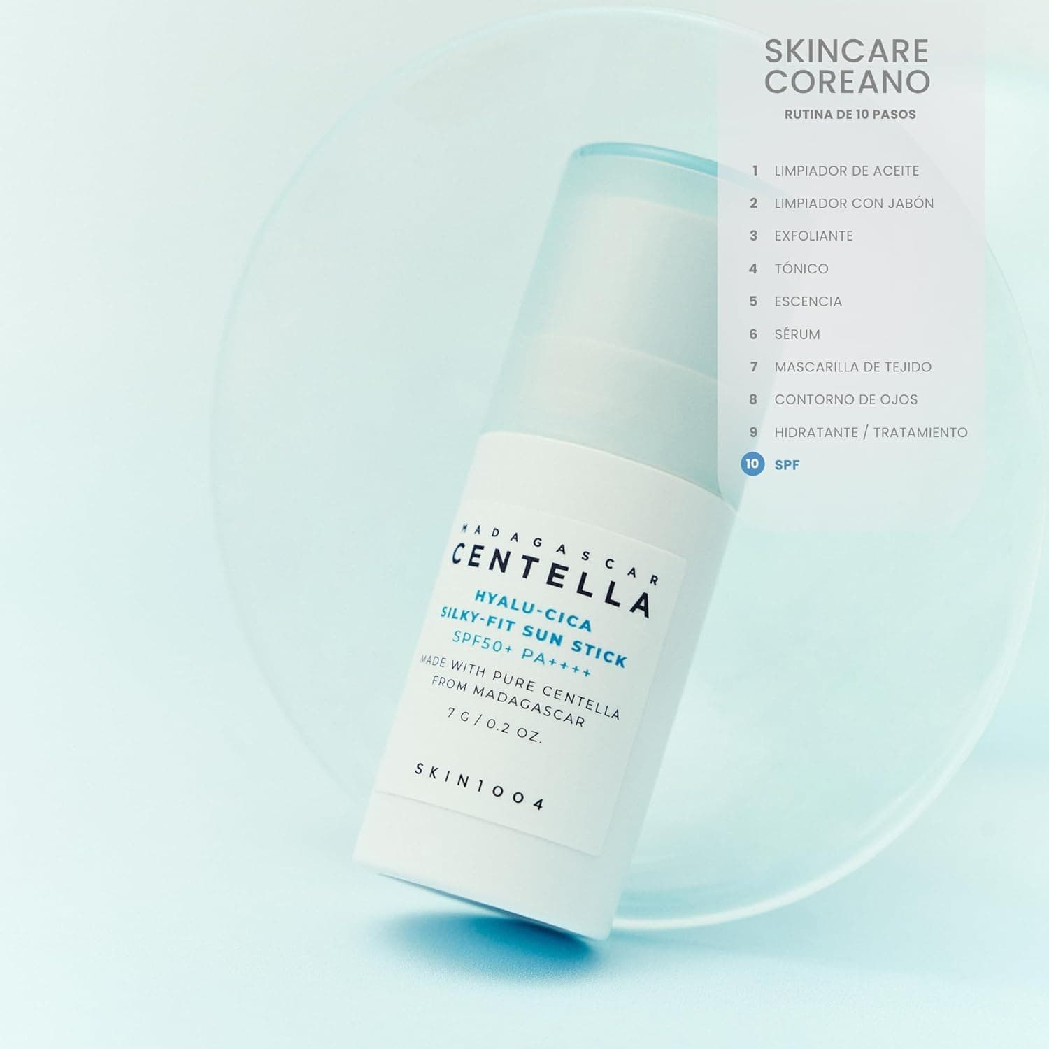 SKIN1004 Madagascar Centella Hyalu-Cica Silky-Fit Sun Stick SPF50+