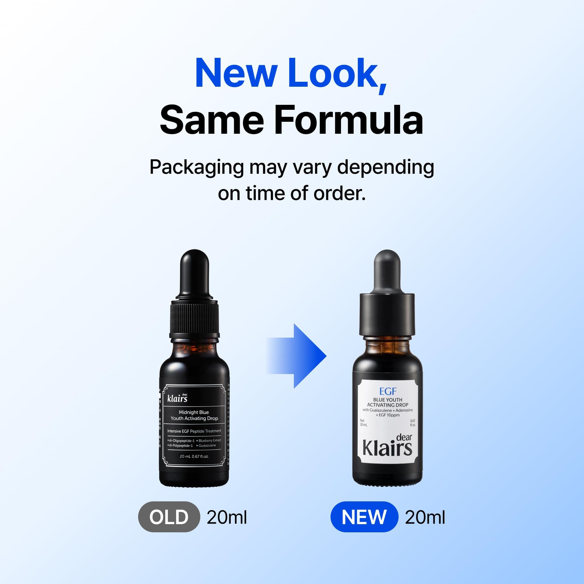 DearKlairs EGF Serum - Blue Youth Activating Drop