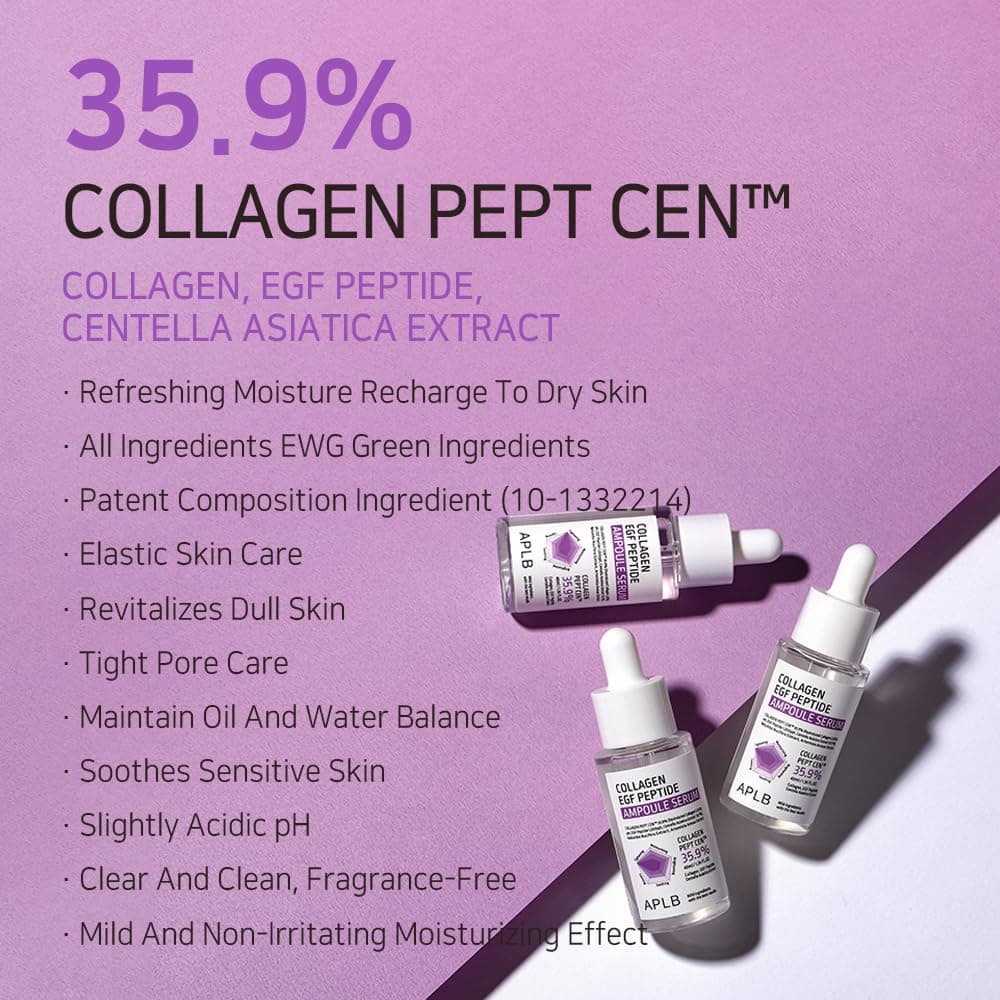 APLB Kolagēna EGF peptīdu ampulu serums